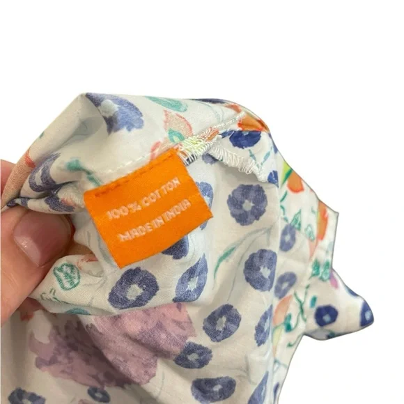 OLIPHANT Floral Patterned Puff Sleeve Blouse NWOT - Picture 12 of 14